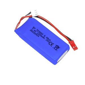 Fabrika Çıkışlı 7.4V 1200mAh Şarj Edilebilir LiPo Pil Paketi RC Uçak ve Çocuklar İçin Uçan Helikopter Oyuncakları - Product Image 1