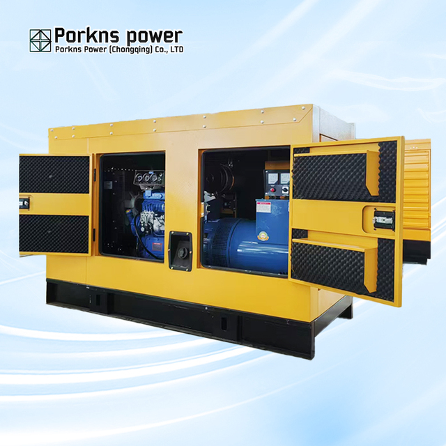 Super Silent Diesel Generator 15-50kW ATS Soundproof Canopy Weatherproof Auto Start
