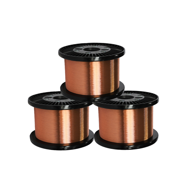 CCA WIRE Copper Clad Coated Aluminum Alloy Wire Cca Wire Manufacturer in China Copper Clad Aluminum 1,70mm Bare 28 240