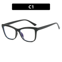 Nouvelles lunettes de blocage de la lumière bleue pour femmes mode lunettes décoratives pour ordinateur optique avec cadre PC diamant visage forme Match