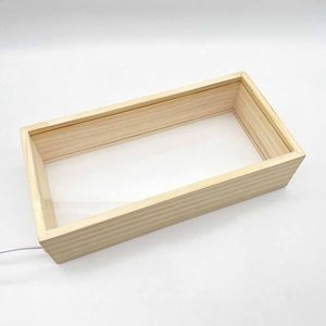 Cadre de présentation LED personnalisé avec éclairage USB intégré pour objets commémoratifs, cadeaux promotionnels 3D, vente en gros - Product Image 3