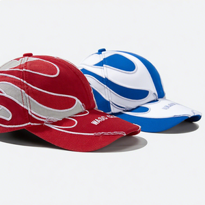 Casquette de baseball en coton de qualité supérieure avec broderie de marque, style sportif urbain Dobby pour les équipes et les passionnés de F1 - Product Image 4