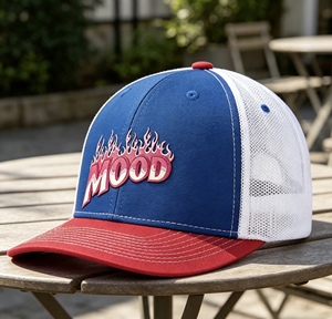 หมวกเบสบอลปักลายหกช่อง หมวกเบสบอลสำหรับผู้ชายและผู้หญิง ปรับขนาดได้ หมวกตาข่ายกันแดดสำหรับกิจกรรมกลางแจ้ง สไตล์ฮิปฮอปแนวสตรีท - Product Image 5