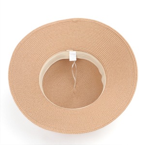Floppy Straw <b>Hat</b> Women Natural Grass Wide Brim Beach Sun Protection <b>Hat</b> With Braided Rope <b>Band</b> Adult Female Summer Outdoor Use - Product Image 4