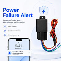 Rastreador GPS 2G con Relé, Aplicación Android, Control Remoto, Corte de Combustible, Geocerca, Alarma de Vibración, Detección ACC, Seguridad de Flota