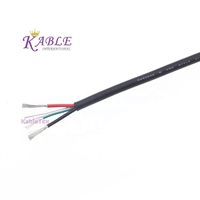 "Kabletex UL2725 Tresse Câble Blindé USB Fils d'Alimentation 26AWG 2C 28AWG 4 Noyaux PVC Cuivre Fil Isolé VW-1 FT1 Toron"