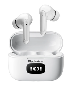 <span class=keywords><strong>Blackview</strong></span> <span class=keywords><strong>AirBuds</strong></span> 8 BT 5,3 Auriculares TWS Auriculares inalámbricos Auriculares con control táctil con micrófono Heasets - Product Image 1