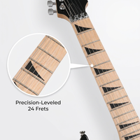 Swift Horse SH9R-M Electric Guitar H-H Pickup Basswood Flame Maple Top Professional Guitar for OEM ODM Custom Logo