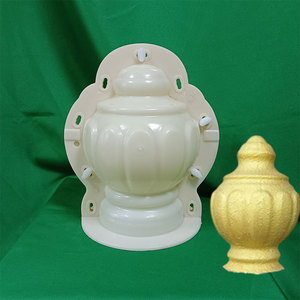 Moule en plastique en forme de boule de béton préfabriqué de matériel d'ABS pour les dispositifs décoratifs extérieurs pour le jardin et l'usage extérieur - Product Image 1