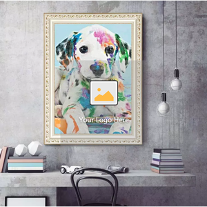 Kits de peinture au diamant Peinture d'éléphant 5d Diy Diamond Embroidery Full Drill Paint by Diamonds Wall Art - Product Image 3