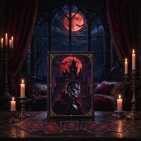 Vampire Masquerade : Jeu de cartes d'identité cachée d'horreur gothique pour les soirées