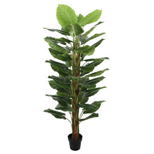 180 ס "מ 6 רגל גבוהה סימולציה גבוהה עלווה גדול פלסטיק צמח colocasia esculenta מלאכותי במפעל taro - Product Image 1