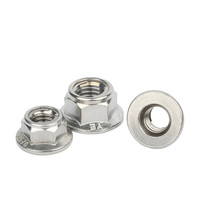 DIN 6927 Écrou de stover à bride à couple dominant Écrou autobloquant à bride hexagonale tout métal M8