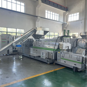 Machine de granulation à deux étages pour la fabrication de granulés de recyclage de plastique PP PE PS ABS HDPE EPS <span class=keywords><strong>polystyrène</strong></span> - Product Image 1