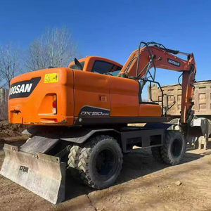 รถขุดล้อยาง Doosan DX150 ราคาถูก ขายดี รถขุดมือสอง Doosan DH150W-7 สภาพดี ขุดได้ทรงพลัง - Product Image 1