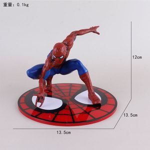 Figurines d'action de la série Super Héros Spiderman Iron Man Hulk <span class=keywords><strong>Captain</strong></span> <span class=keywords><strong>America</strong></span> Modèles de <span class=keywords><strong>collection</strong></span> en PVC Jouets pour enfants Cadeaux - Product Image 5