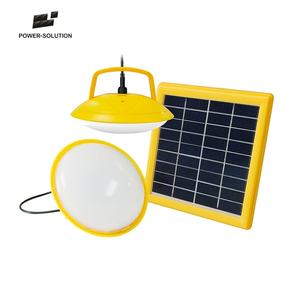 New Design Products Low Cost Home Lighting Indoor Solar Kits With 2 Yellow <b>Bulbs</b> - Product Image 1