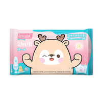 Lingettes jetables sans alcool, lingettes pour toilettes et lingettes humides dissolvables, taille personnalisée grande