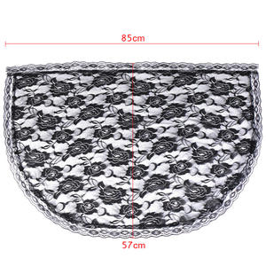 यूरोपीय और अमेरिकी परिपत्र शादी का घूंघट - Product Image 3