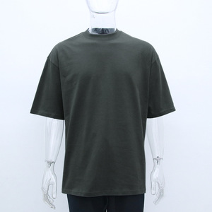 Мужские однотонные футболки с принтом - Product Image 3