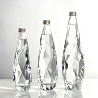 Botol Minuman Keras Kaca Mini Globe Segel Gabus Hot Stamped, Vial Souvenir Pernikahan untuk DIY Dispensing 200ml-1000ml