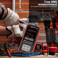 Zoyi ZT-701 Multimeter portabel, alat rumah tangga cerdas Digital, multi meter presisi tinggi, warna-warni, osiloskop layar besar, Anti bakar