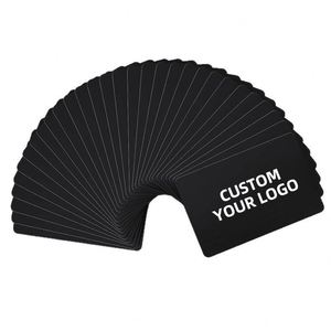 Tarjeta de Visita Metálica Personalizada con Grabado Láser, de Aleación de Aluminio y Acero Inoxidable de 0.8 mm de Grosor, con Nombre Único - Product Image 1