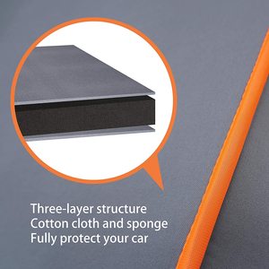 غطاء سيارة كامل للحماية من جميع الظروف الجوية، مقاوم للمطر والثلج والصقيع والبرد - Product Image 5