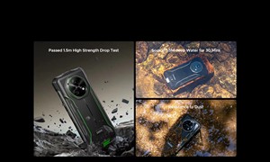 Smartphone robuste DOOGEE Fire 5 Pro Android 15 IP68/IP69K étanche 4+128 Go Batterie de grande capacité 13000 mAh Téléphone mobile - Product Image 3