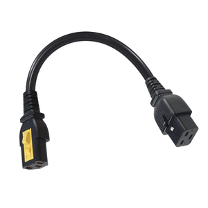Nouveauté <span class=keywords><strong>Kema</strong></span> <span class=keywords><strong>Keur</strong></span> <span class=keywords><strong>Cebec</strong></span> Iec Câble de verrouillage de prise 60320 Câble d'alimentation Type L Prise de verrouillage C19 C13 Extension - Product Image 4