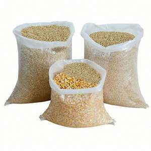 Bolsas de Plástico Tejido PP Industriales de 420 Gramos para Harina y Alimento, Impresión de Logotipo, Excelente para Transporte - Product Image 1