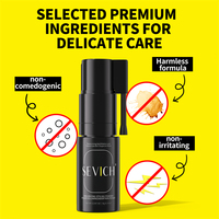 Poudre volumisante pour cheveux en vente chaude, poudre en spray, poudre coiffante pour homme, cheveux désordonnés, 100% biologique