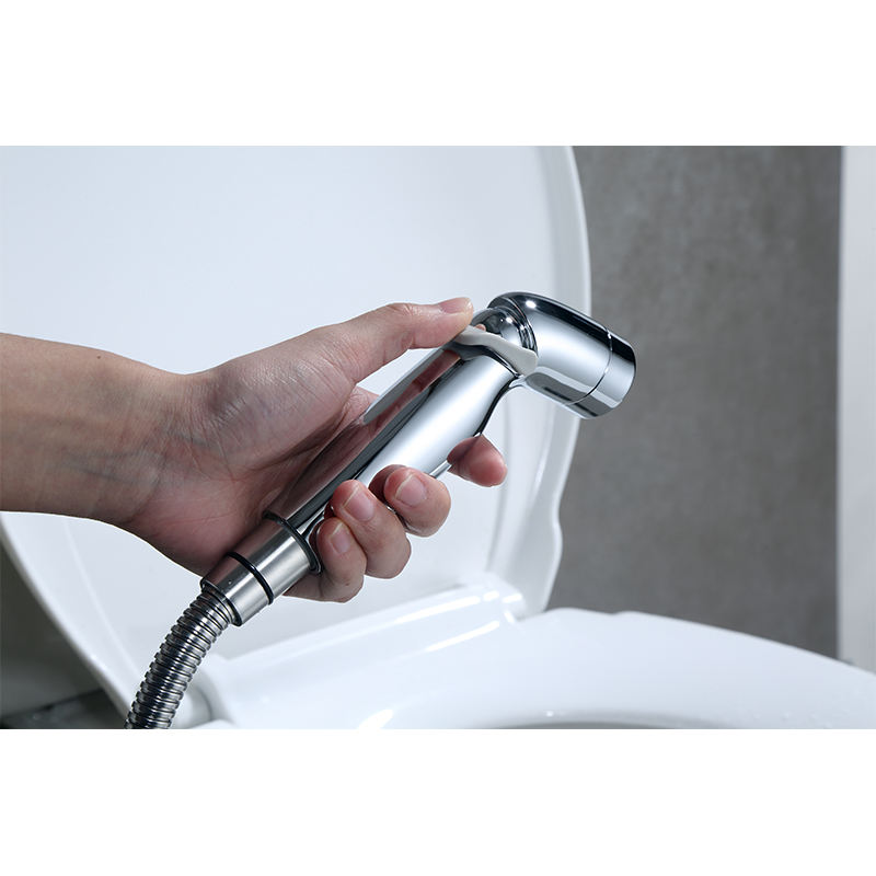 Hot And Cold Water Handheld Bidet Sprayer Black Bidet Toilet Seat 