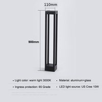 SOFIT BL-002 Modern Bahçe Spot Lambası 220V AC Led Çim Aydınlatma Direği IP54 Alüminyum Alaşım CE Sertifikalı 270 Işın 5000K/75 CRI 2 Yıl Garantili