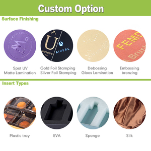 Hộp giấy cứng gấp gọn cao cấp, có nam châm, in logo tùy chỉnh, chất liệu giấy kraft, dùng để đóng gói vận chuyển - Product Image 5