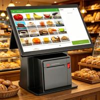 FYJ-F2 14 Inch Compact Built-In Printer Smooth Ordering 80mm Android/Windows System Cash Register POS Machine Food Service