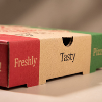 Boîtes à pizza imprimées sur mesure, fabricant de boîtes à pizza pliables en carton ondulé jetables, fabricant de boîtes à pizza, boîte à pizza personnalisée