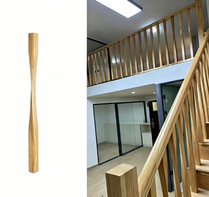 Postes de Barandilla de Madera de Alta Calidad y Durabilidad, Serie Eden, para Renovaciones de Barandas en Interiores, Exteriores, Balcones y Hogares - Product Image 2