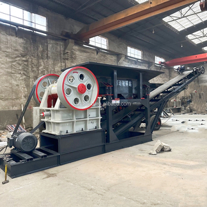 Hohe Kapazität 50 t/H Backen brecher 400x600 Steinbruch Primär zerkleinerung Granit Stein zerkleinerung anlage - Product Image 5