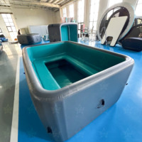 Piscine gonflable commerciale avec sièges, grande piscine gonflable d'extérieur pour jardin, siège pour enfants, chaise pour enfants, chaise pour tout-petits