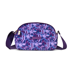 Sac bandoulière mignon à imprimé chat pour femme, mini sac à main léger et imperméable pour les voyages et l'usage quotidien - Product Image 2