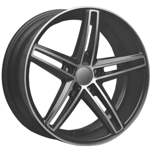 Jantes en alliage coulé personnalisées de 17, 18 et 19 pouces pour voitures particulières 5x120 5x112 5x114.3 ET 30 35 mm - Product Image 1