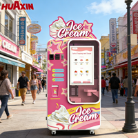 Máquina Expendedora de Helados para Atracciones Turísticas, Solución Comercial de Helado Suave para Puntos de Servicio a Visitantes