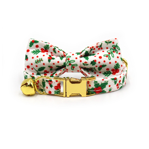 Collar de Lazo Colorido Navideño para Gatos, Accesorio para Mascotas en Venta en Tiktok, Lindo Collar con Hebilla para Gatos, Lazo Personalizado de Poliéster para Mascotas - Product Image 6