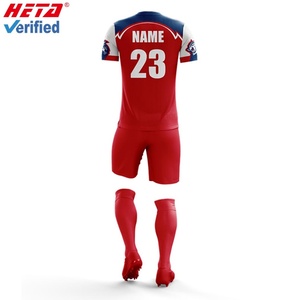 Uniforme de Fútbol Personalizado con Diseño Nuevo y 13 Años de Experiencia, Conjunto de Camiseta de Fútbol Sublimada Dryfit para Club - Product Image 2