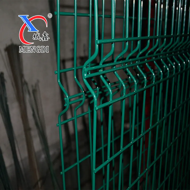 High Quality Outdoor PVC Coated 3D Wire Mesh Fence/ Welded Garden Fence Panels Price
