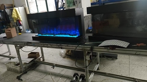 Cheminée électrique de 50 pouces avec installation d'insertion de télécommande Double <span class=keywords><strong>3</strong></span> côtés ou 4 côtés Options de vue pour un usage domestique - Product Image 4