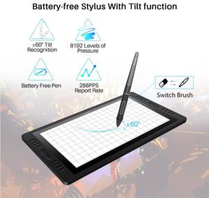 2019 Nouveau 19.5 ''<span class=keywords><strong>Huion</strong></span> <span class=keywords><strong>Kamvas</strong></span> pro20 sans Batterie de conception professionnelle lcd écran tactile stylo affichage tablette graphique de dessin moniteur - Product Image 5
