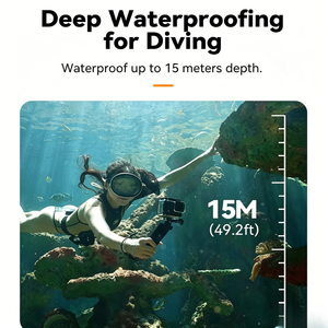 Monopode flottant étanche avec télécommande Bluetooth, perche extensible à 5 sections pour <span class=keywords><strong>GoPro</strong></span> Hero13-8, bâton de caméra pour vlog sous-marin et snorkeling - Product Image 3
