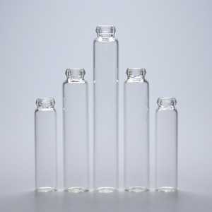 1ml <span class=keywords><strong>2ml</strong></span> 3cc klares leeres Parfüm-Proben röhrenförmiges Boro silikat glas fläschchen - Product Image 2